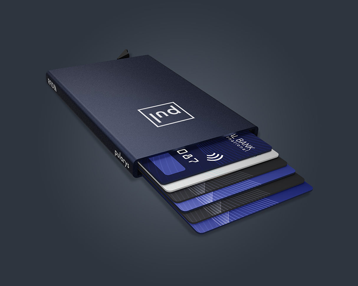 Pularys - ZEN RFID Card Holder | Blue