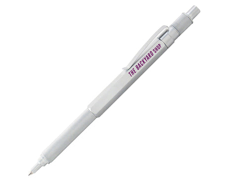 HEX-O-MATIC™ - Silver Ballpoint