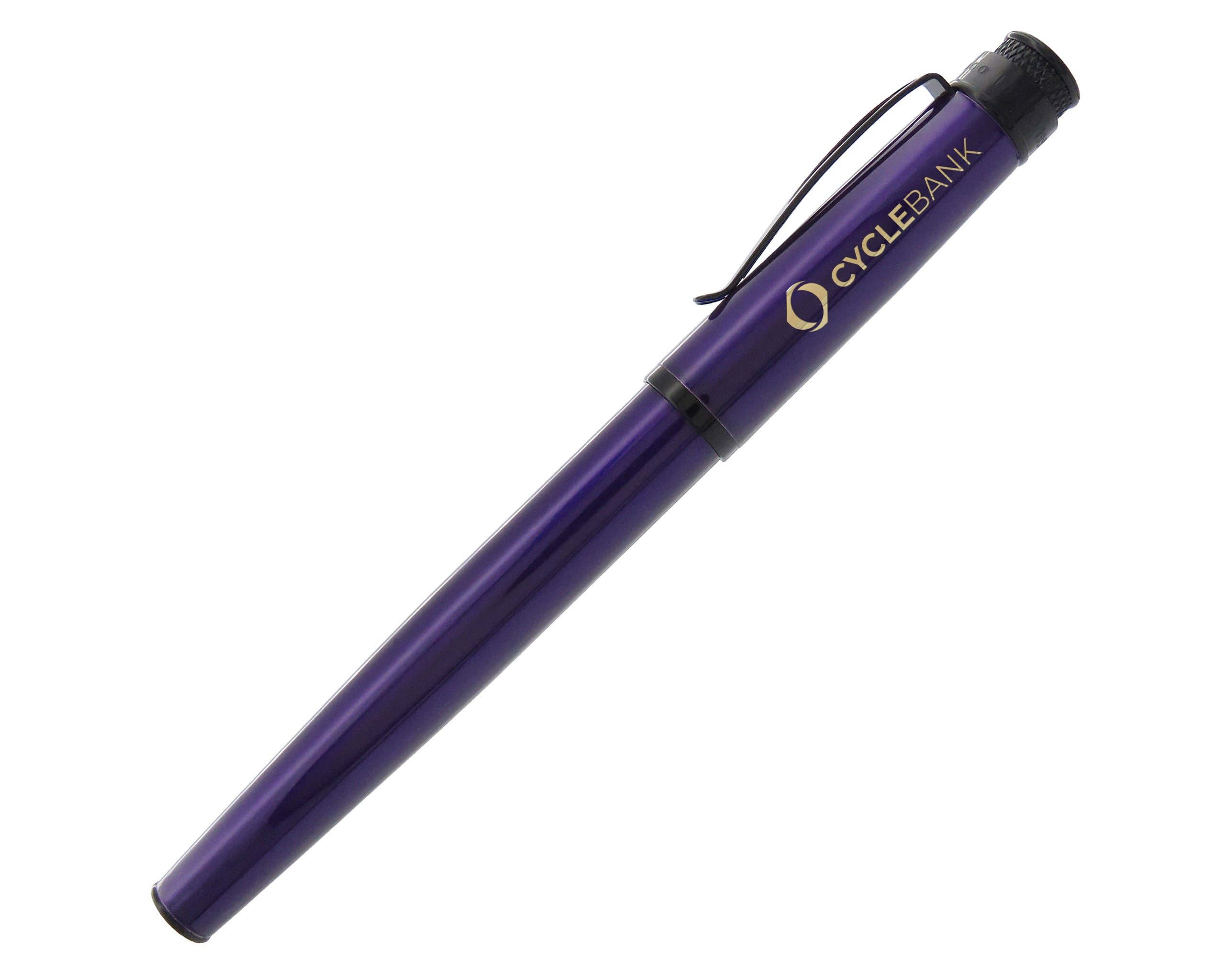 Retro 51 Tornado Fountain Pen – Frosted Metallic Orchid, Fine Nib, Deutscher Stahlfeder, Mit Konverter
