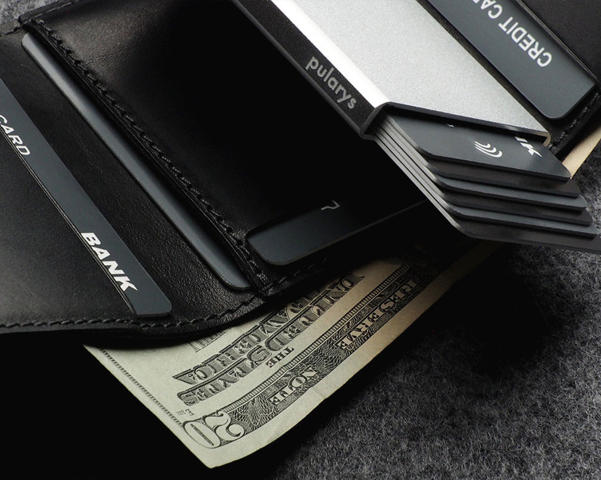 Pularys - COLORADO RFID Wallet | Black