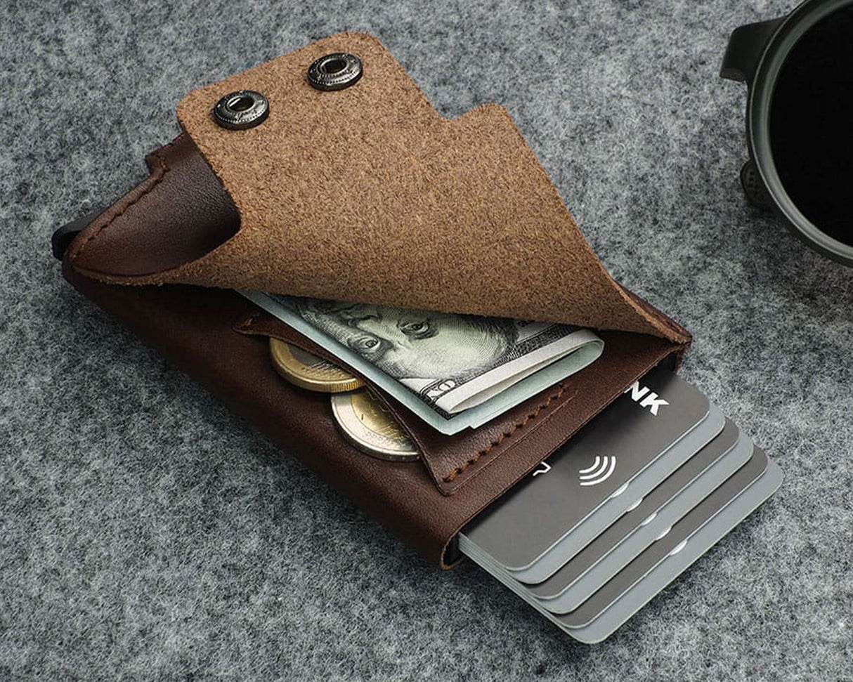 Pularys - FUNKY RFID Wallet | Brown