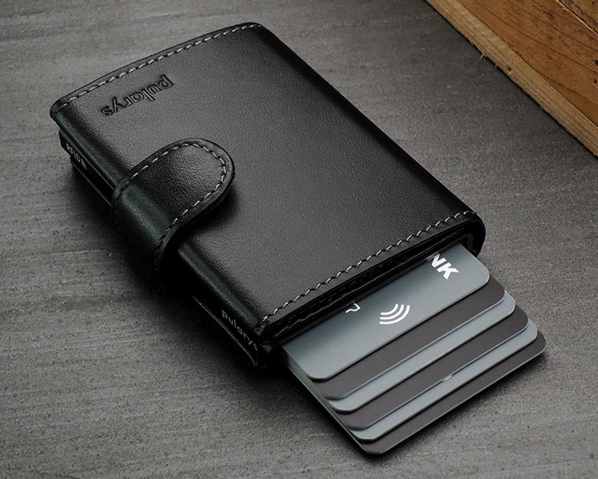 Pularys - SOLO RFID Wallet | Black