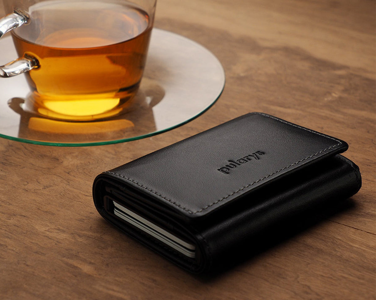 Pularys - BOSTON RFID Wallet | Black