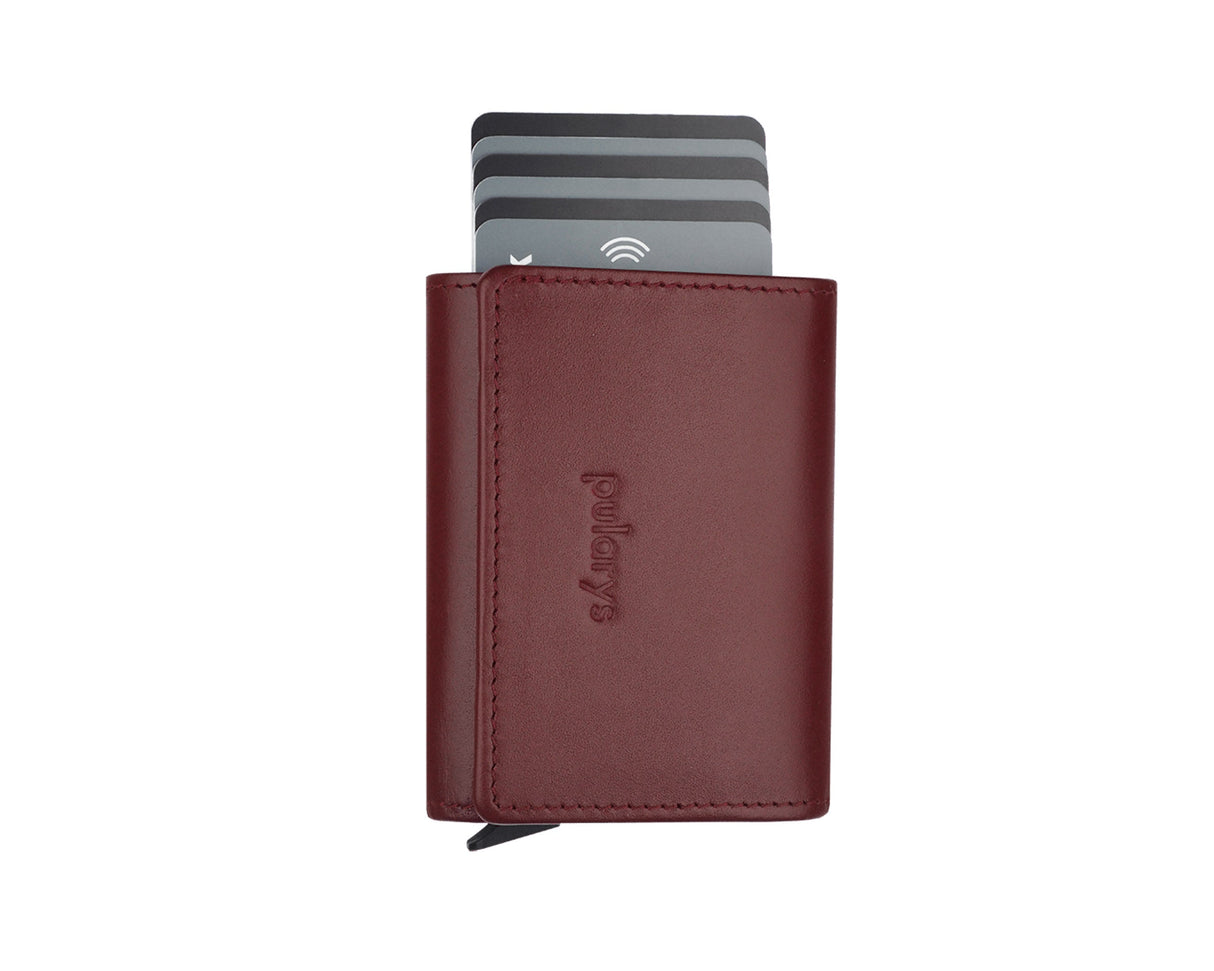 Pularys - BOSTON RFID Wallet | Cherry