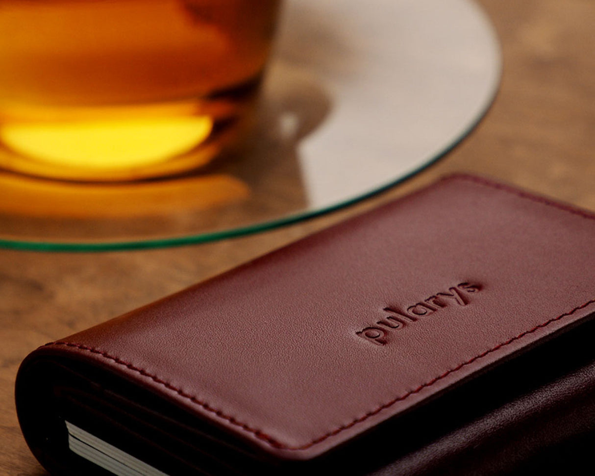 Pularys - BOSTON RFID Wallet | Cherry