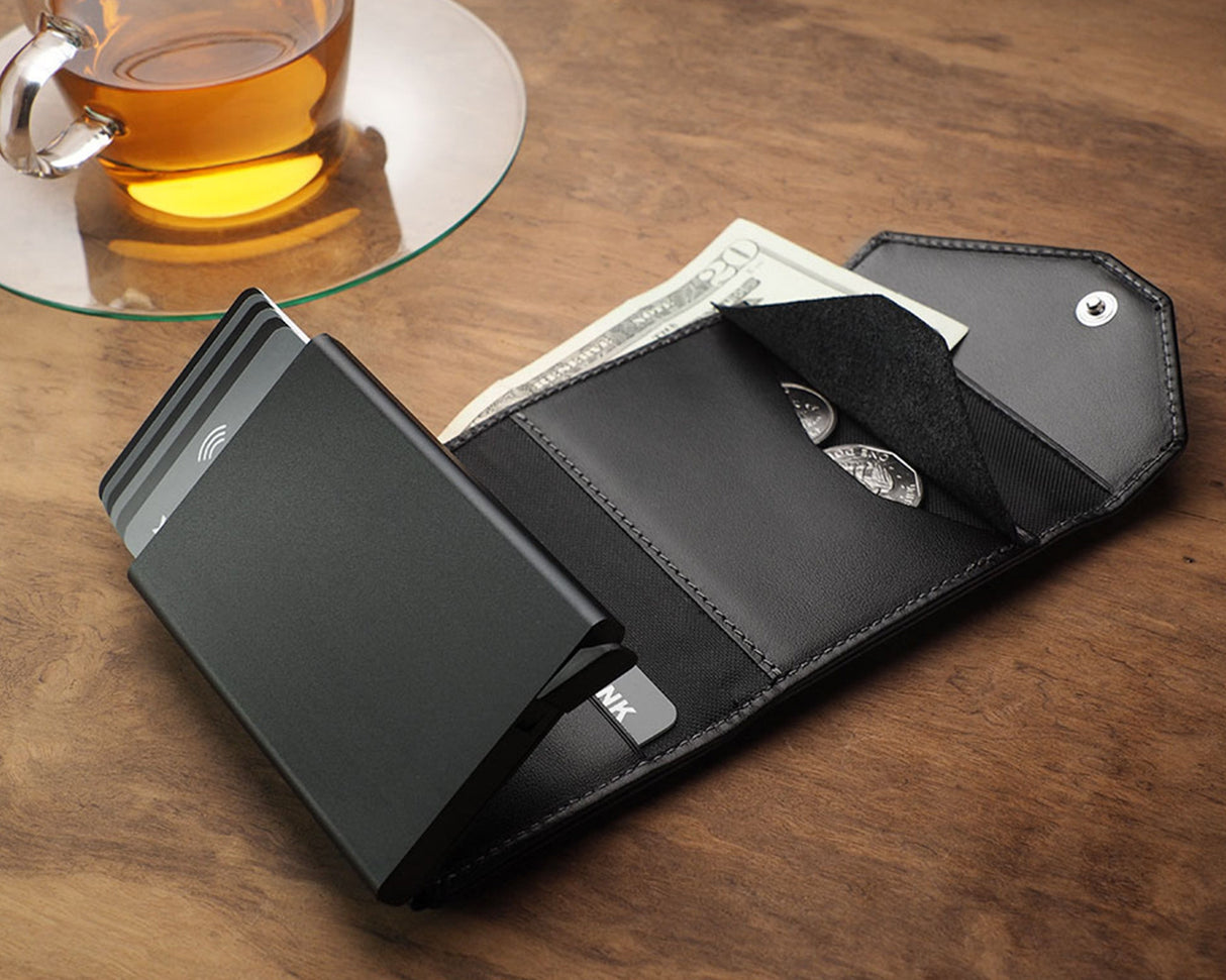 Pularys - RAVEN RFID Wallet | Black