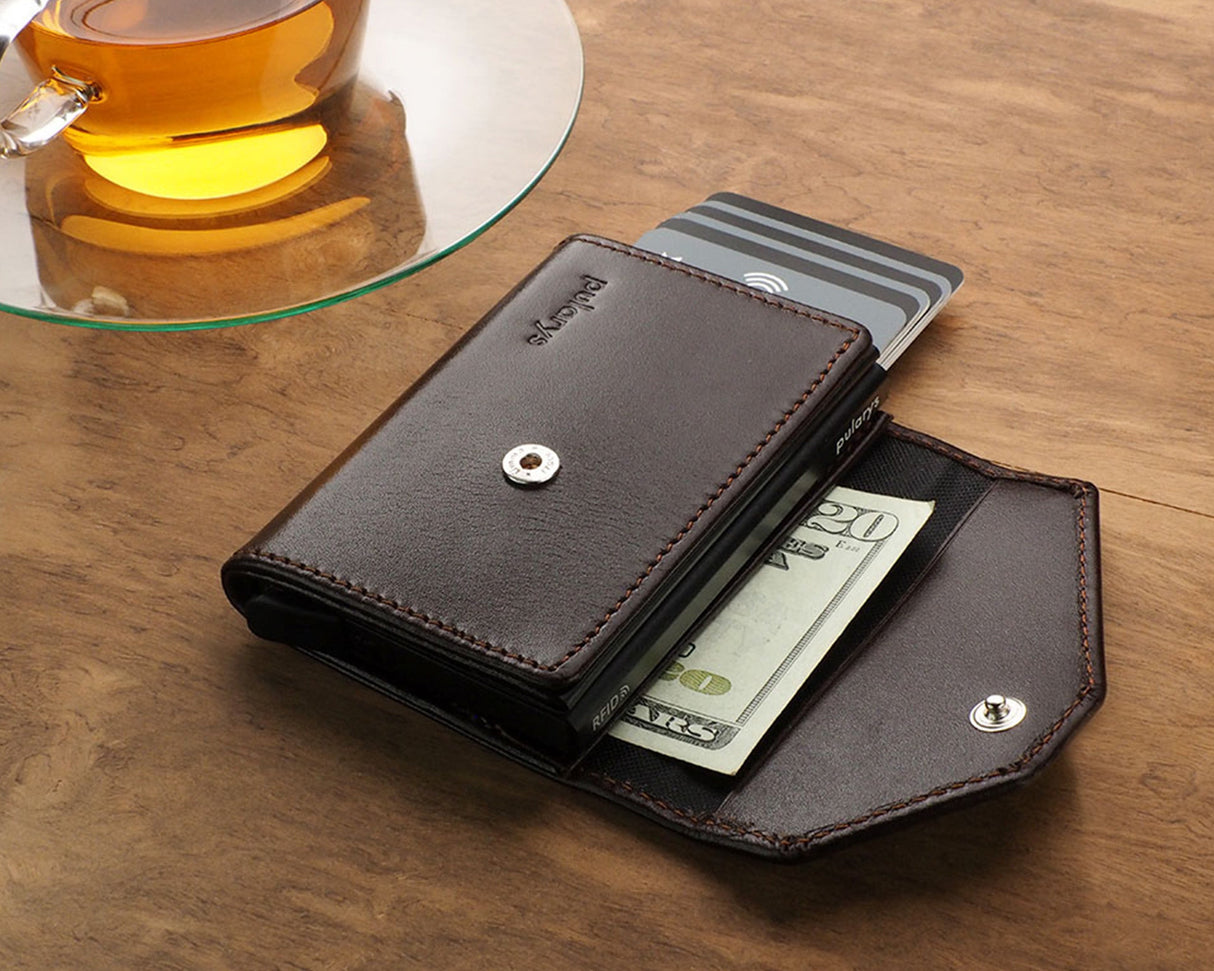 Pularys - RAVEN RFID Wallet | Brown