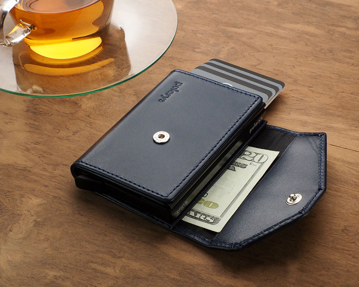 Pularys - RAVEN RFID Wallet | Navy Blue