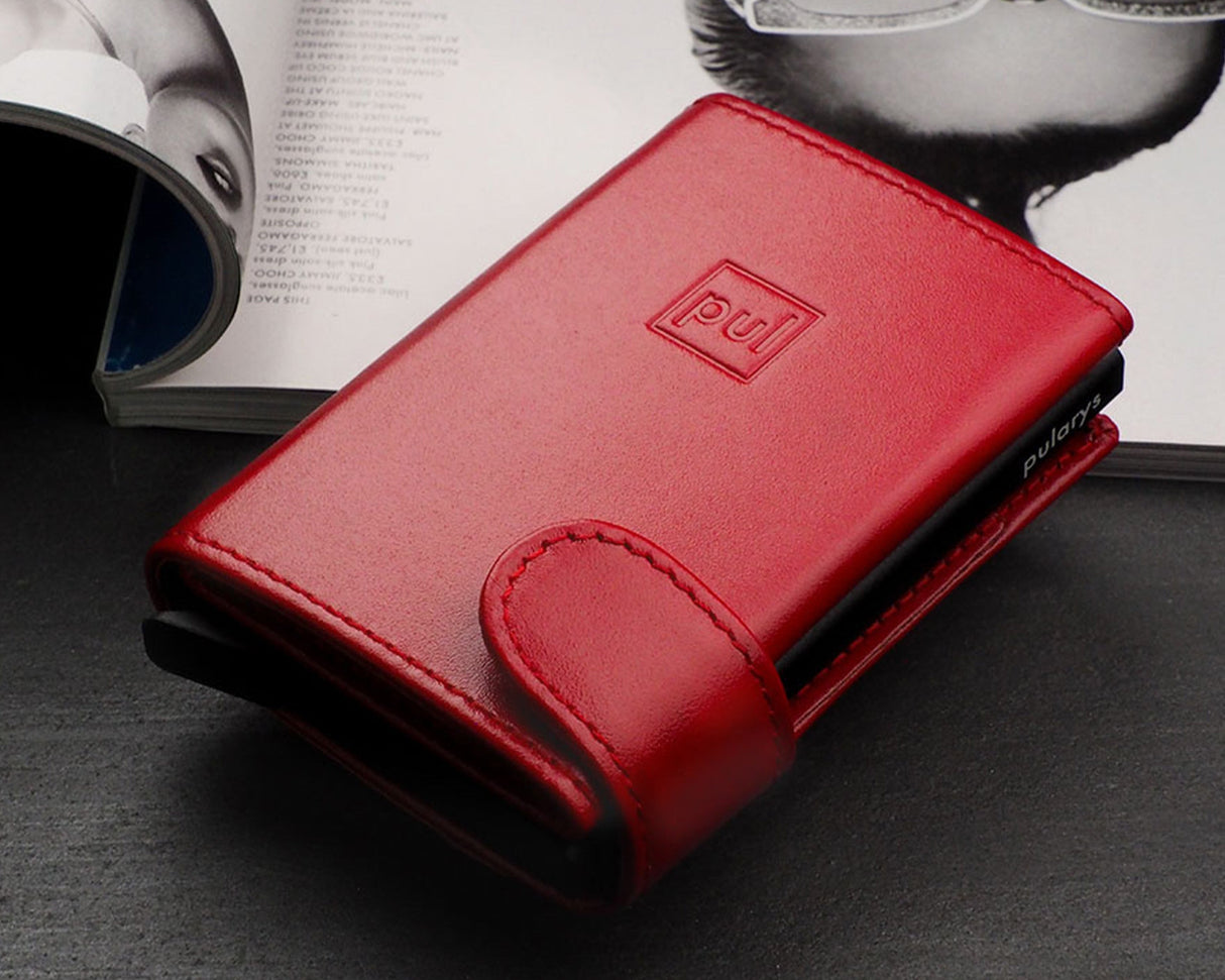 Pularys - LONDON RFID Wallet | Red