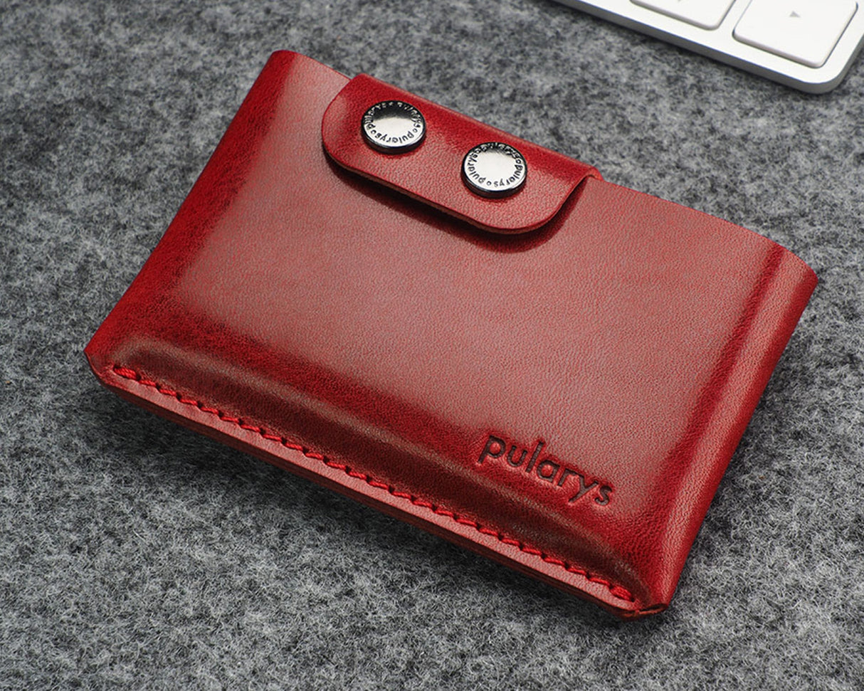 Pularys - HOBBY wallet with AirTag pocket | Red