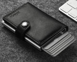 Pularys - VIKING RFID wallet with AirTag pocket | Black