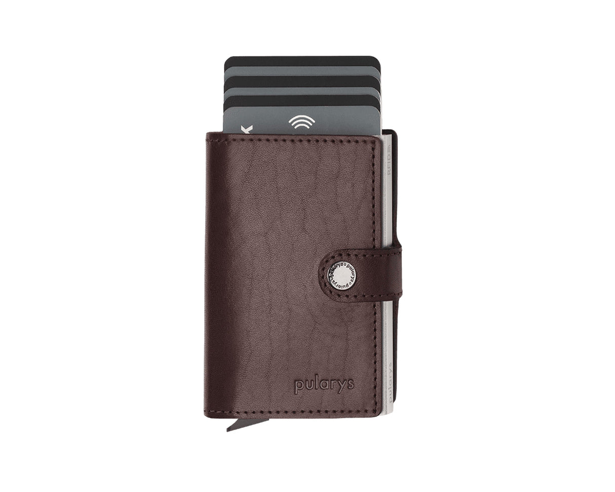 Pularys - VIKING RFID wallet with AirTag pocket | Brown