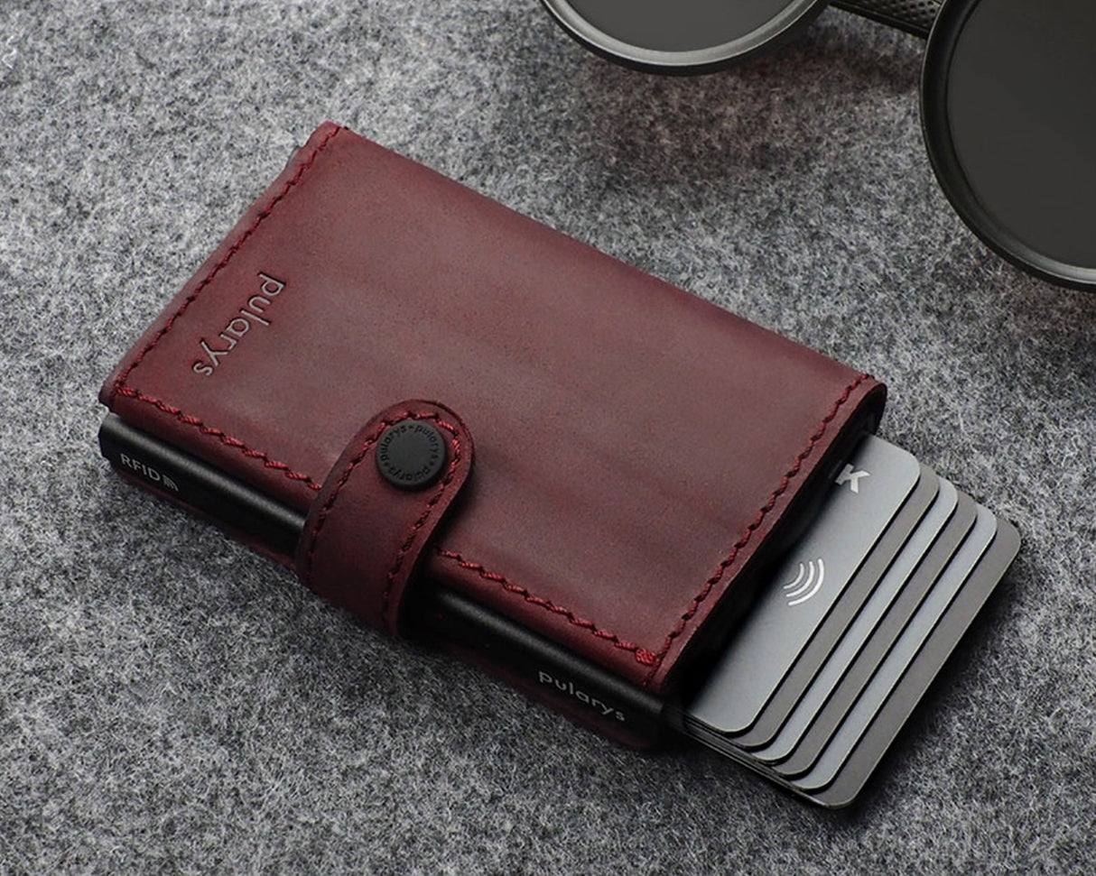 Pularys - HUGO RFID Wallet | Cherry